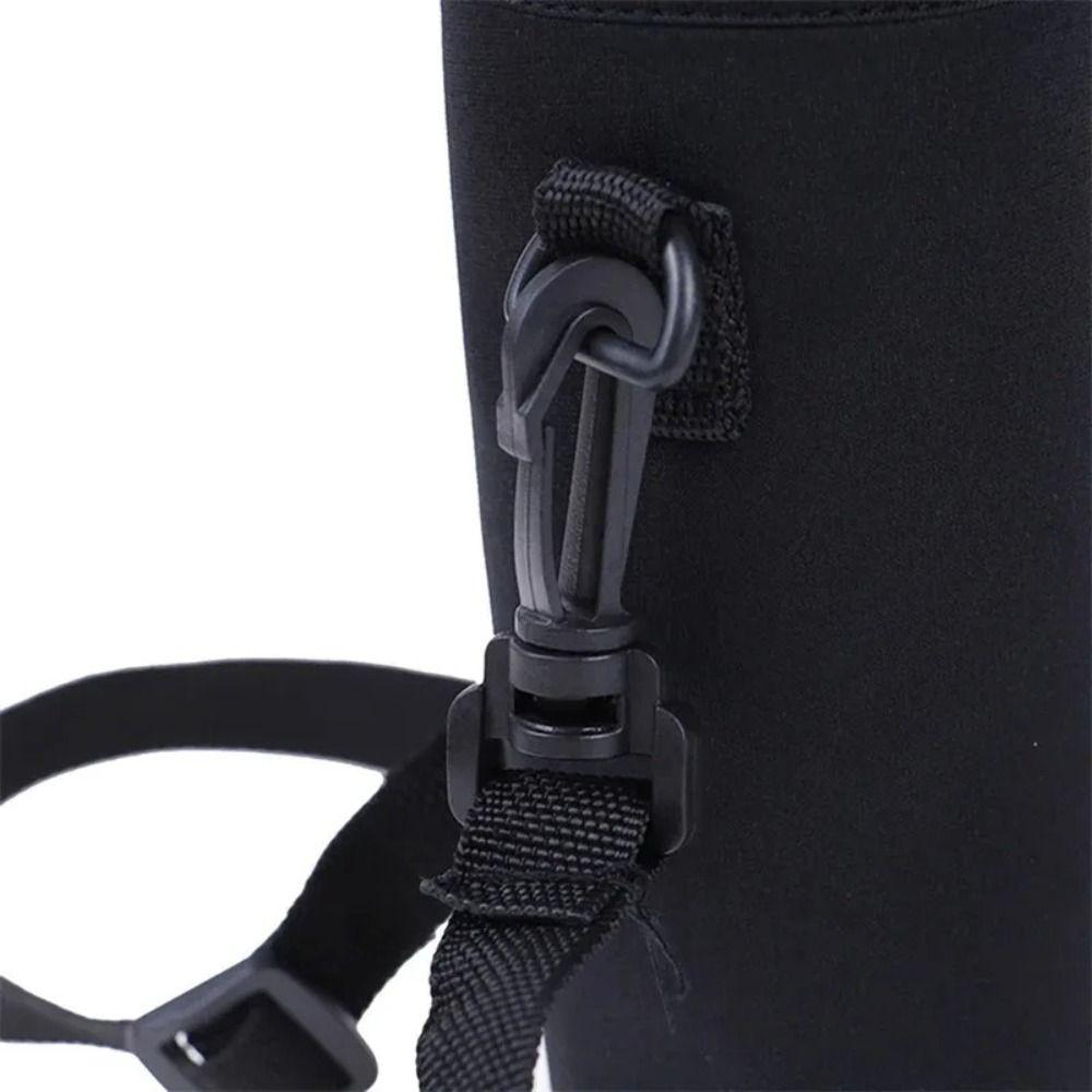 Neoprene Insulated Bottle Pouch Adjustable Strap Bottle Bag Portable Water Bottle Sleeve
