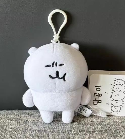 

Joke Bear Anime Plush Keychain Cute Polar bear Valentine Rose Series Bag Pendant Kawaii Soft Stuffed Exquisite Birthday Gifts