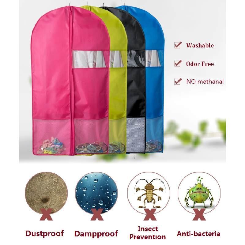 Modern Polyester Garment Bag With Dustproof And Moistureresistant Features For Wardrobe Organization