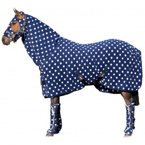 Supreme Products Dotted Fleece Horse Boots