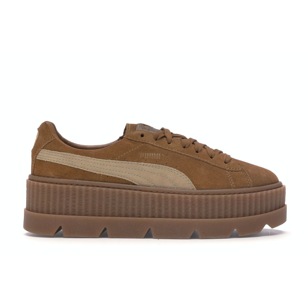

Puma Fenty x Cleated Creeper Golden Brown Женские кроссовки Tan Golden-Brown-Lark 366268-02