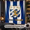 Tapestryifk göteborg Benutzerdefinierter Name Text Personalisierte Wandbehang Tapisserie Heimwanddekoration