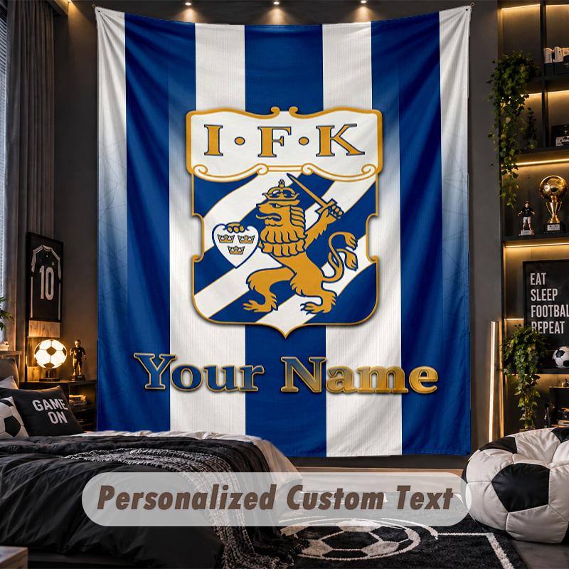 Tapestryifk göteborg Benutzerdefinierter Name Text Personalisierte Wandbehang Tapisserie Heimwanddekoration