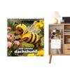 2026 Kalender Dackel 12 Monatsplaner Planungstool Hund Monats-Wandkalender für Termin Feiertag Schlafzimmer Wohnzimmer
