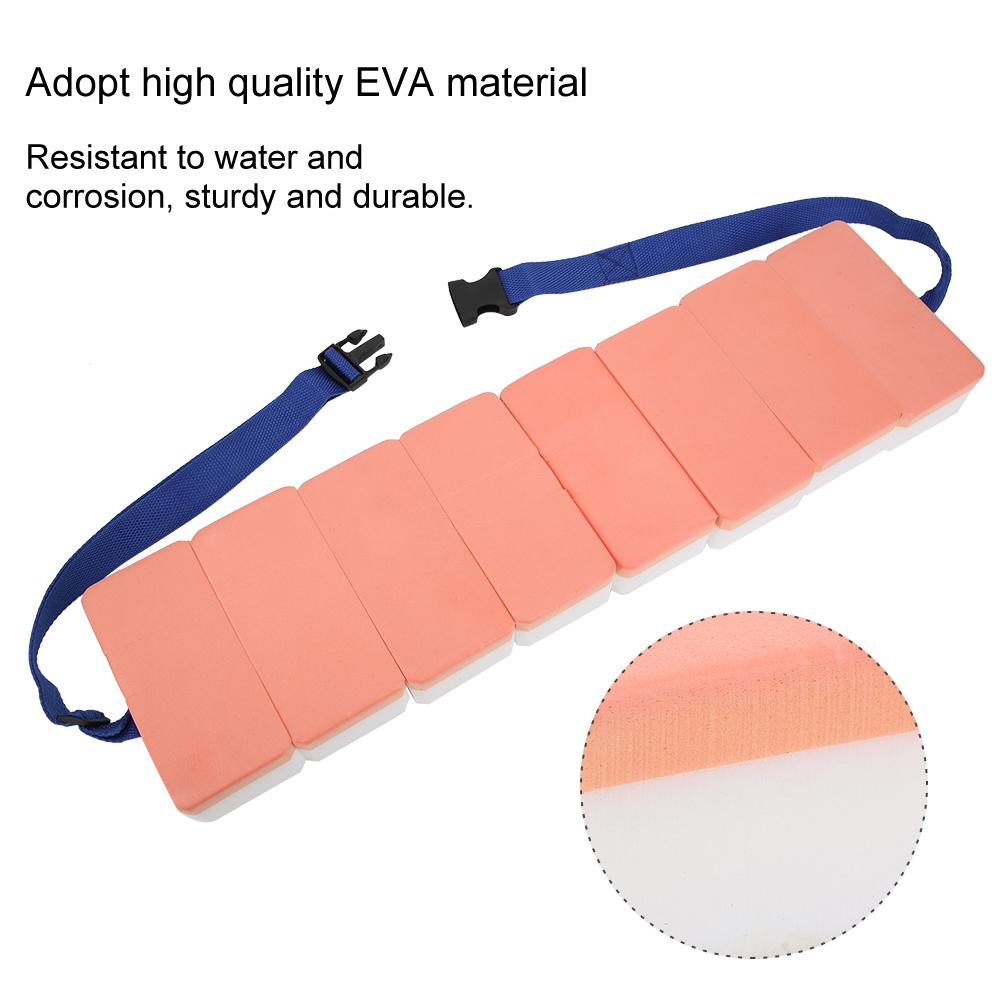 Swimming Waist Belt EVA Adjustable Floating Belt Training Equipment for Children8 Block
