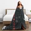 Rambo First Blood Flannel Blanket Program Soft Durable Throw Blanket for Couch Bed Camping Cute Bedspread Sofa Bed Cover