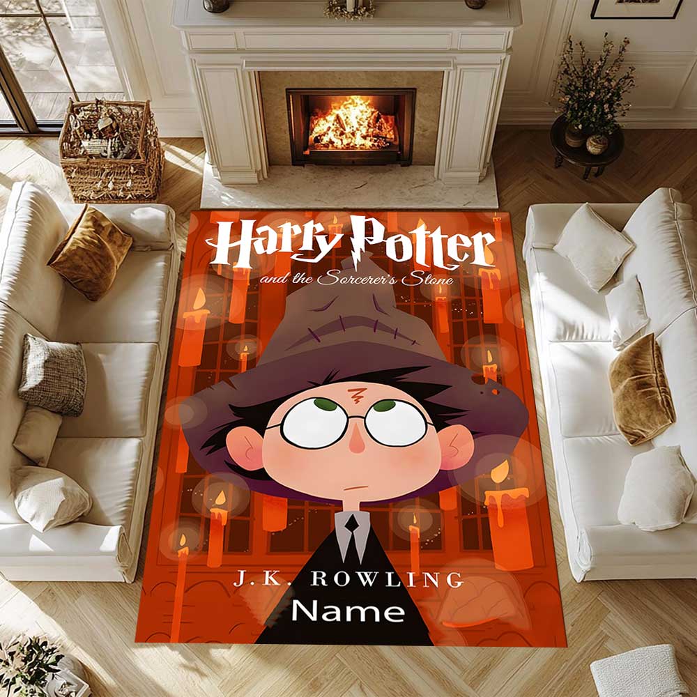 Warner Bros. Film (17) Personalizza il tuo tappeto con nome, cuscino per sedia da ufficio, regalo per camera da letto, soggiorno di casa.