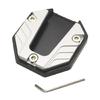 Motorcycle Foot Side Stand Extension Pad Support Plate Anti-skid Enlarged Base