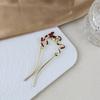 Chinese Style Traditional Hair Stick Traditional Butterfly Hair Claw Elegant Snake Hair Chopsticks Cosplay Hair Jewelry