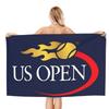 US Open Tennis Flamme Strandtuch Gemustert Sonnenschutz Und Winddicht Geeignet Für Schwimmbad Camping Reise Decke