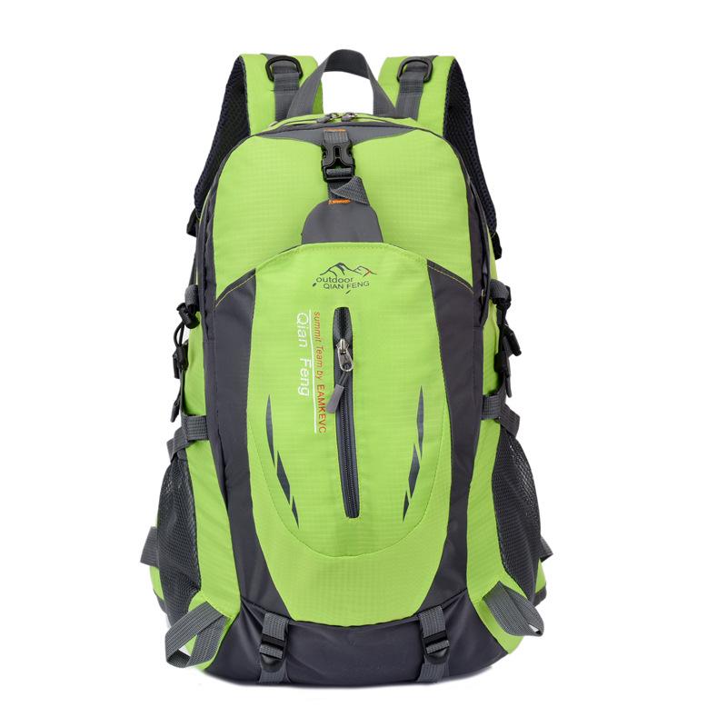 Unisex 40L Water-Repellent Hiking Backpack for Travel and Mountaineering