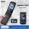 Popular Dual-Screen Flip Phone with Large Buttons and Fonts, Super Long Standby, 2G Senior-Friendly Design
