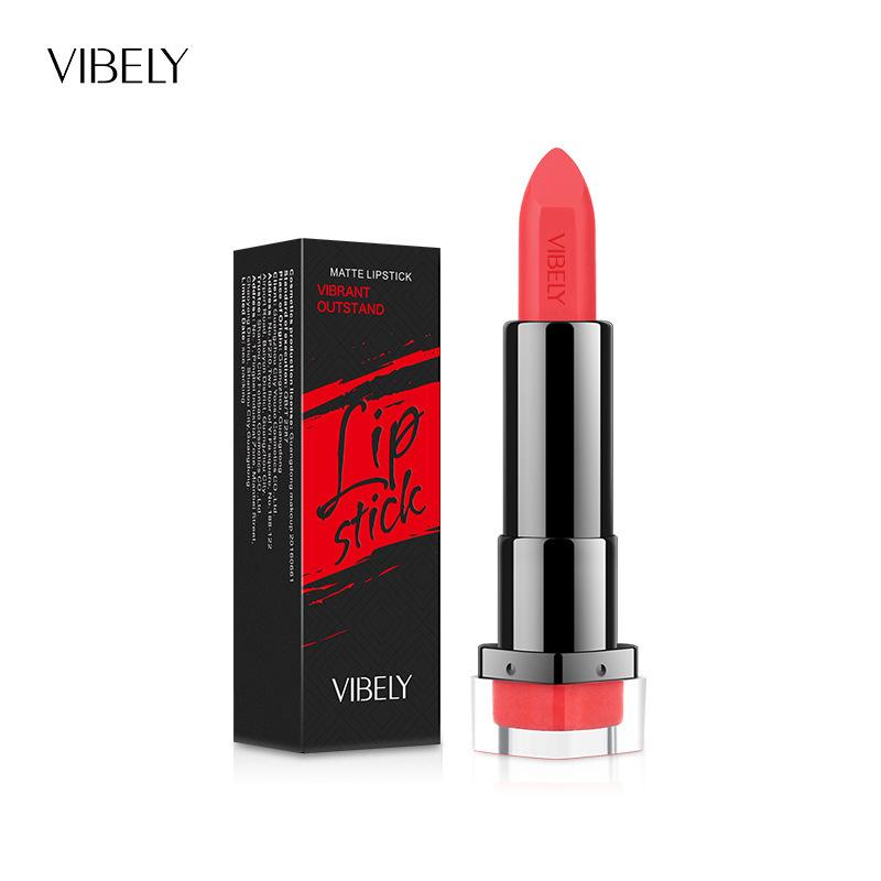 VIBELY Mattlippenstift Langanhaltend Wasserfest Transferfest Feuchtigkeitsspendend Nährender Lippenstift 29 Farbtöne