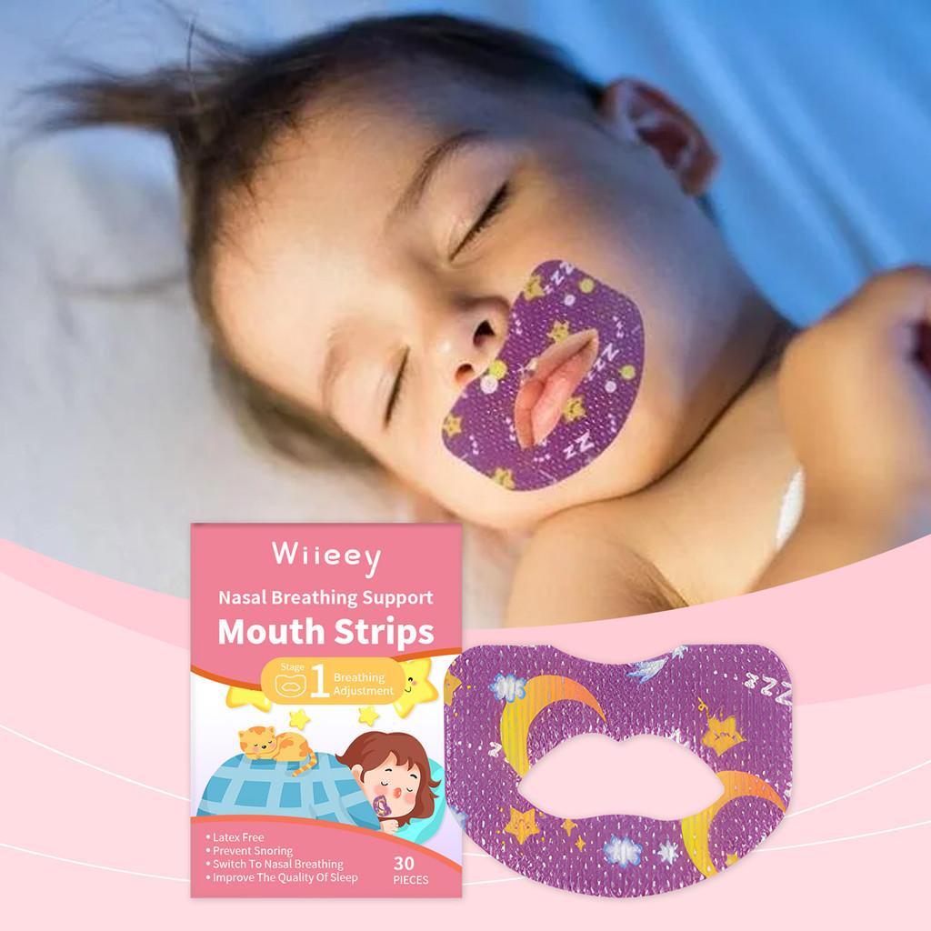 Wiieey Children Sleep Patches Comfortable Mouth Closure Patches For Snoring Prevention