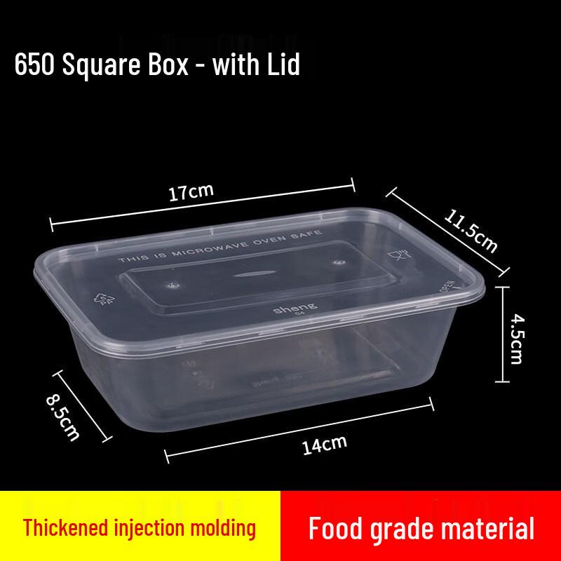 

Yipan Disposable Food Containers with Lids