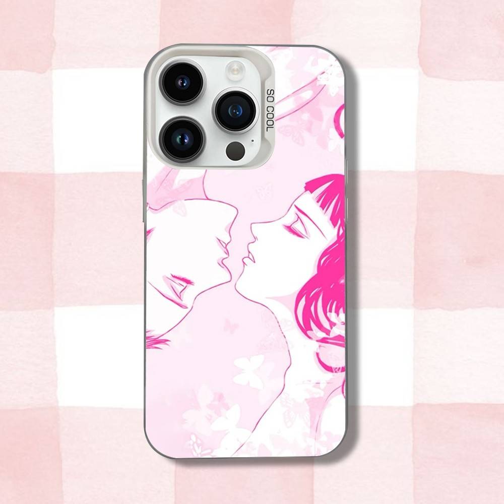 Anime P-Paradise-es K-Kiss Phone Case For iPhone 16,15,14,13,12,11,Pro,XS,Max,Plus,Mini,SE White Candy Matte Shockproof Cover