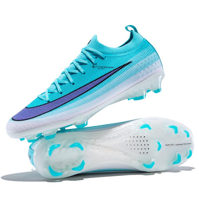 Scarpe da Calcio Unisex Flyknit Basse con Tacchetti TF & AG per Erba Sintetica