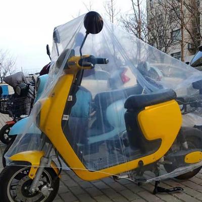 Motorcycle Clothing PEVA Single Layer Rainproof Sunscreen Bicycle Cover Electric Vehicle Scooter Protective Rain ProtectionCover