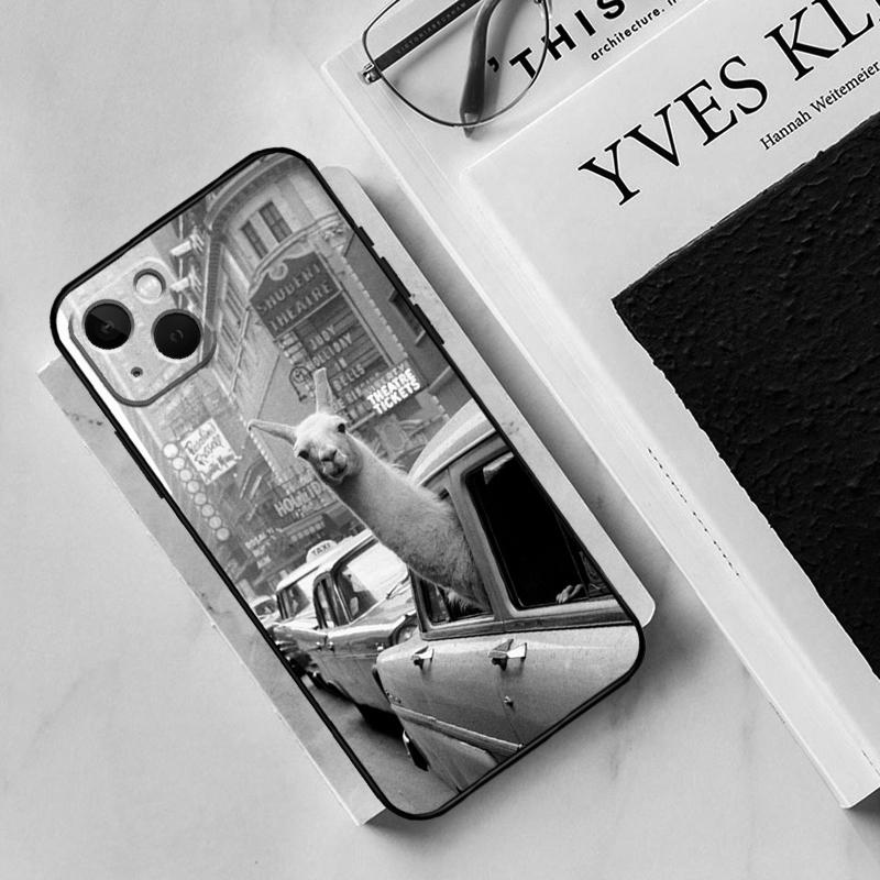 Lama Llama Alpaca Phone Case For iPhone 11 14 Pro Max 12 Mini X XS XR 7 8 Plus SE 2020 13 Pro Max Soft Cover