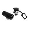 25A 4 Pin Pin and Socket IP68 Male and Female Aviation Wire Connector with   Flange Seat, Industrial Water Proof Connector, Function