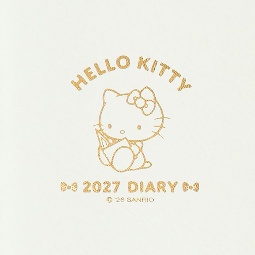 Sanrio A6 Slim Diary 2027 Hello Kitty October Start Planner Schedule Book 923028
