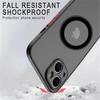 Custodia Magnetica per iPhone 16 Pro con Copertura Totale Opaca e Vernice Spray Touch-Skin per Apple 17/15