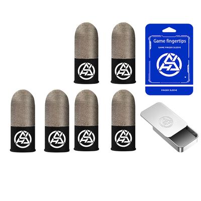 1/2 Paire Doigts Lumineux Résistants à la Transpiration Écran Tactile Gants pour Pouce Antidérapants Sensibles Gants Tactiles Mobiles pour PUBG Mobile Gaming