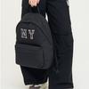 New MLB Nylon Backpack Regular Unisex Black 3ABKM054N-50BKS