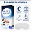 Disposable Anti Snoring Sleep Strips 90Pcs Breathable Mouth Tape Promote Nose Breathing Reduce Snoring At Night