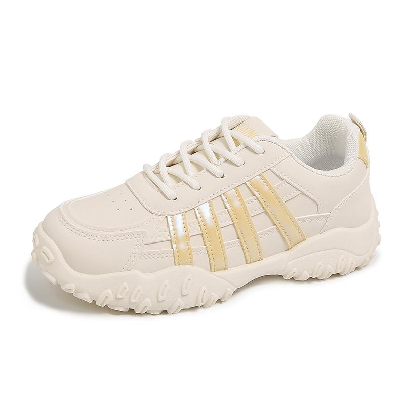 

SH122 white German training shoes women s 2025 new spring and autumn versatile flat-bottomed front lace-up light and comfortable sports board shoes 35