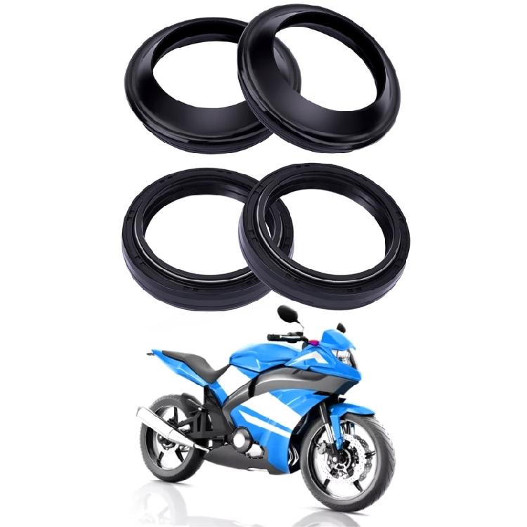 Motorrad Vorderer Stoßdämpfer Ölring Staubkappe Dichtung 41x53x8/10.5 Langlebig