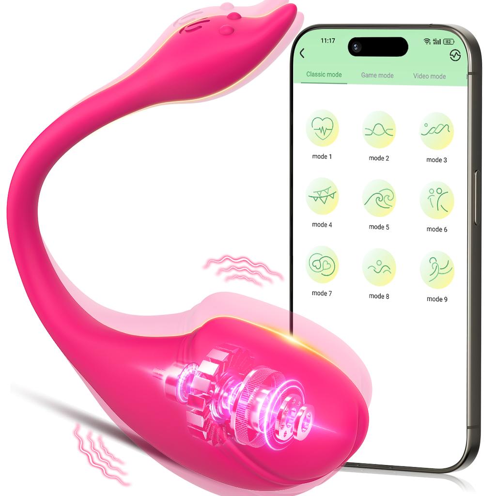 APP Bezprzewodowy Wibrator Bluetooth Sterowanie Aplikacją Wibrujące Jajko Miłości Stymulator Łechtaczki Masażer Punktu G Zabawki Seksualne dla Kobiet Zabawki dla Dorosłych