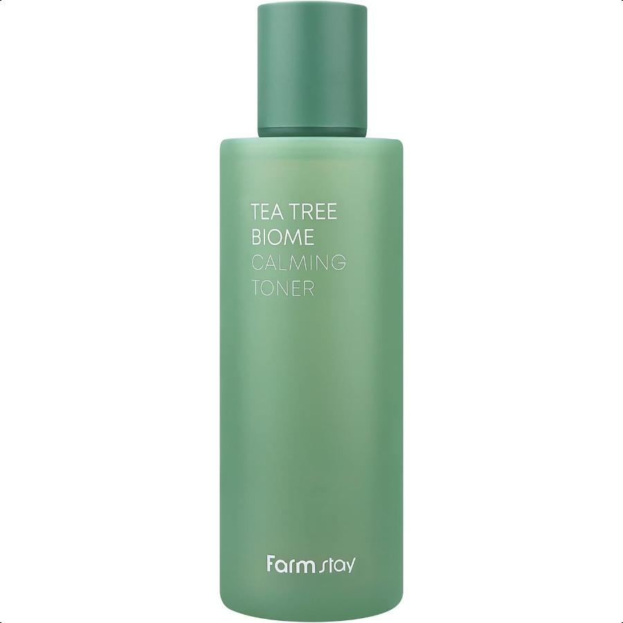 FARMSTAY TeaTree Biome Calming Toner 200ml Pure Moisturizing Daily Face Toner for Sensitive Skin FARMSTAY Toner 200ml