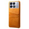 For Xiaomi Redmi K70 Ultra Case Dual Card Slots PU Leather+Hard PC Phone Cover