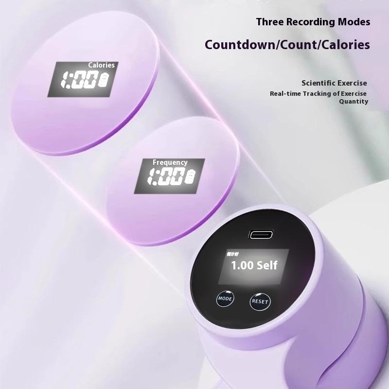 Antrenor pentru Mușchii Pelvieni cu Contor Thigh Master Dispozitiv Ajustabil pentru Exerciții pentru Picioare Pentru Recuperare Postpartum Antrenament Picioare Fese