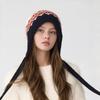 Pompom Warm Hat Windproof Ear Protection Hat Fashion Beanie Cap  Winter