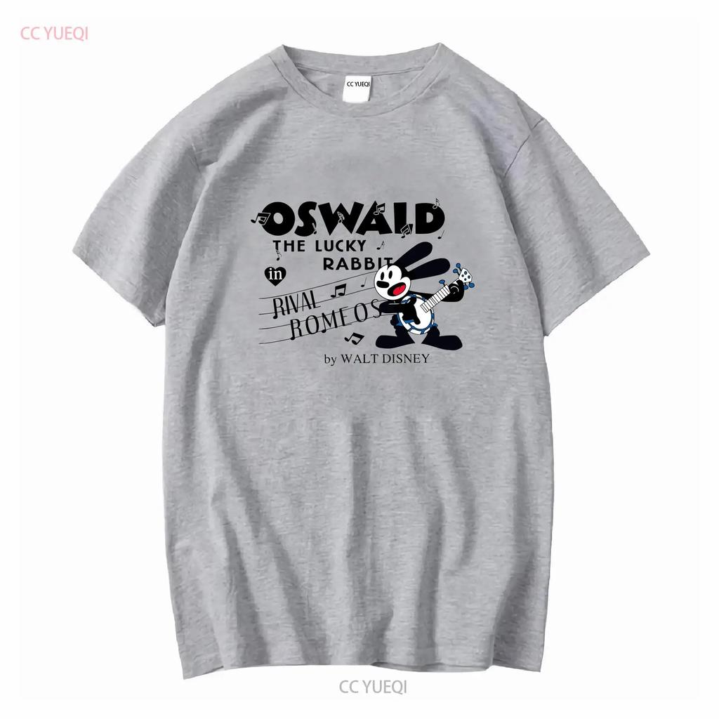 Oswald der Glückshase T-Shirt Sweat Vintage Gewaschen Weich Dehnbar Vielseitig Bequem Unisex Atmungsaktiv Designerkleidung