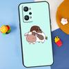 Animal Cute Cartoon Cow For Realme 14 13 12 10 11 Pro Plus GT 6 6T 5 GT7 Pro C55 C51 C21Y C25S C67 C75 C53 C61 Case