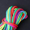 Climbing Rainbow Colors Cord Rope Rainbow Paracord Rope DIY Survival Bracelet Parachute Lanyard