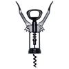 Black Metal Corkscrew Wine Bottle Opener Traditional