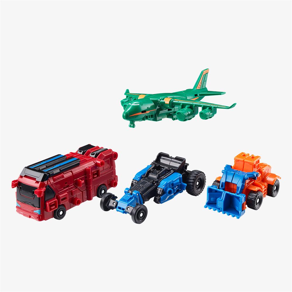 Young Toys Tobot V MINI King Potrun (4-Stage Combination Robot)