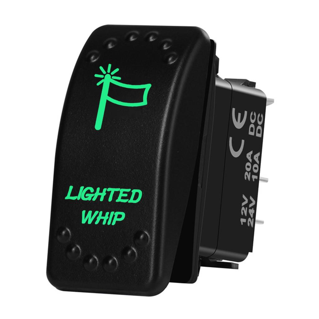 12V 20A Boat Car Rocker Switch ON OFF / ON OFF ON Toggle Switch Green Led Bar Anchor Flood Light for ARB CARLING NARVA 4x4 Truck Switches4