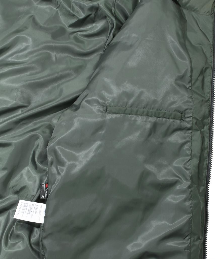 Columbia University 3M Thinsulate Ny Blackseries Np Heavy Jacket Grayish Khaki