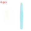 4-piece set tweezers eyebrow tweezers 9.6cm stainless steel tweezers for beard and eyebrow shaping
