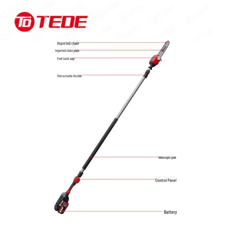 TEDE Cordless Pole Saw