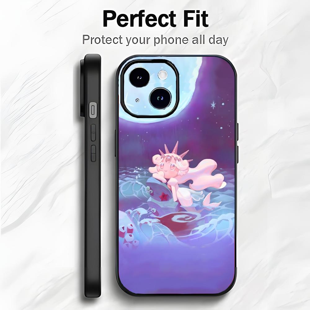 Cute Fun Mobile Game C-Cookie Run Kingdom Phone Case Phone Case Soft Packaging Lightweight For iPhone17 16 15 14 13ProMax