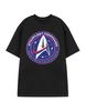 Star Trek Short Sleeved TShirt Unisexs Black Official Merch
