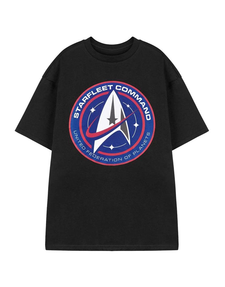 Star Trek Short Sleeved TShirt Unisexs Black Official Merch