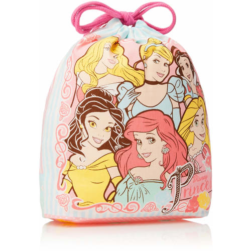Skater Children's Lunch Drawstring Bag with Gusset, 20x20cm, Princess 18, Disney, KB64C