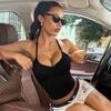 Fall 2025 New Fitness Underwear Cami Women's Belt Chest Pad Sports Bra Hanging Neck Yoga Clothes Beauty Back Outer Wear